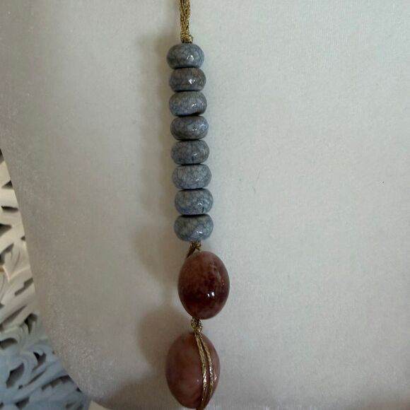 Anthropologie Chunky Boho Necklace - Picture 3 of 4